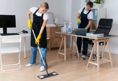 Nettoyage de bureau professionnel à Poussay